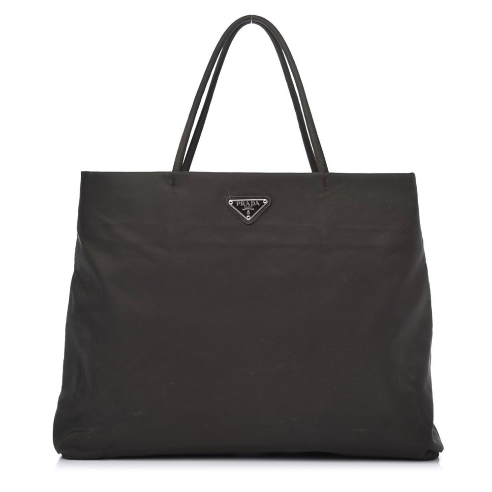 Authentic PRADA Tessuto Nylon Tote in Militare